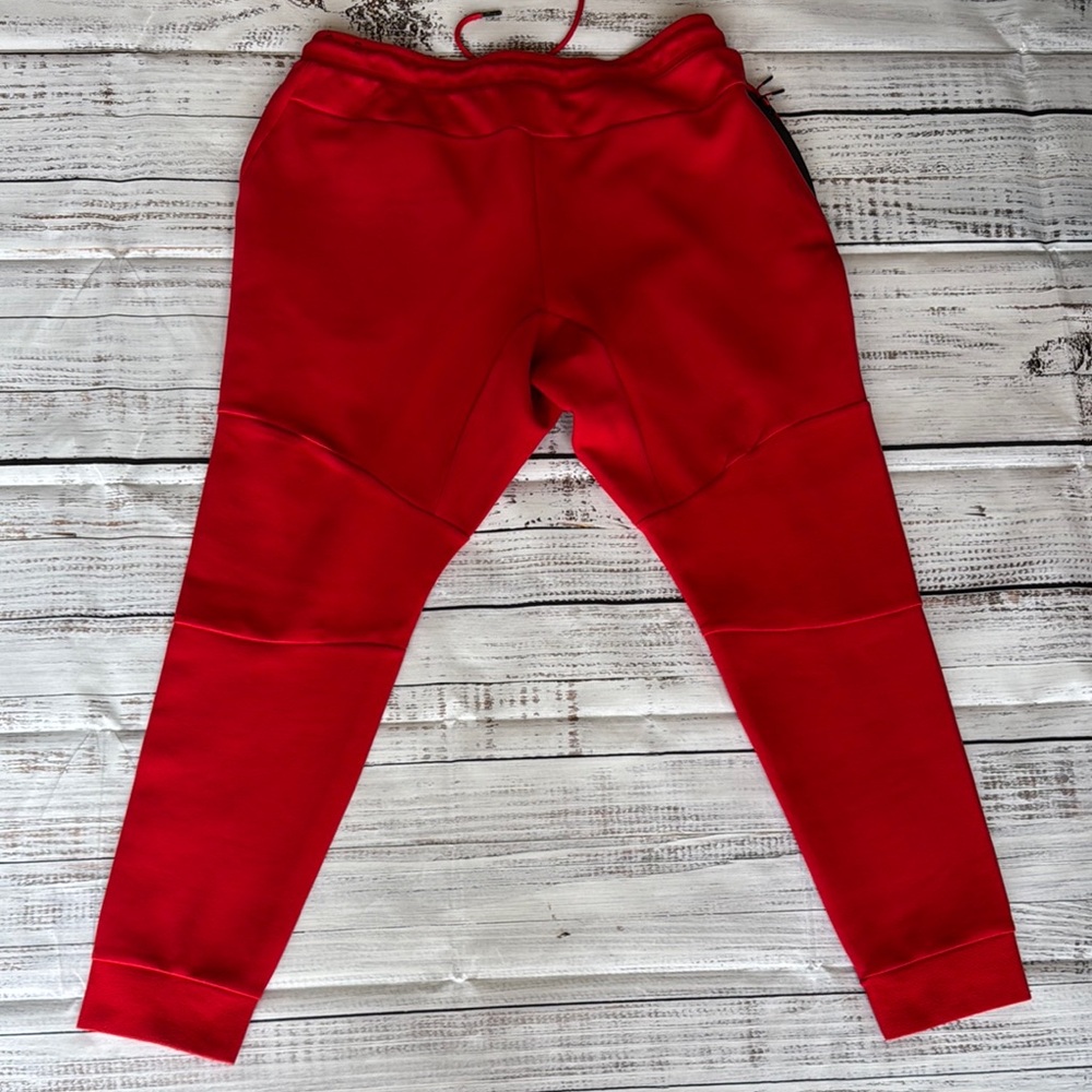 Nike Red Jogger Pants Men’s size XL - Picture 2 of 8
